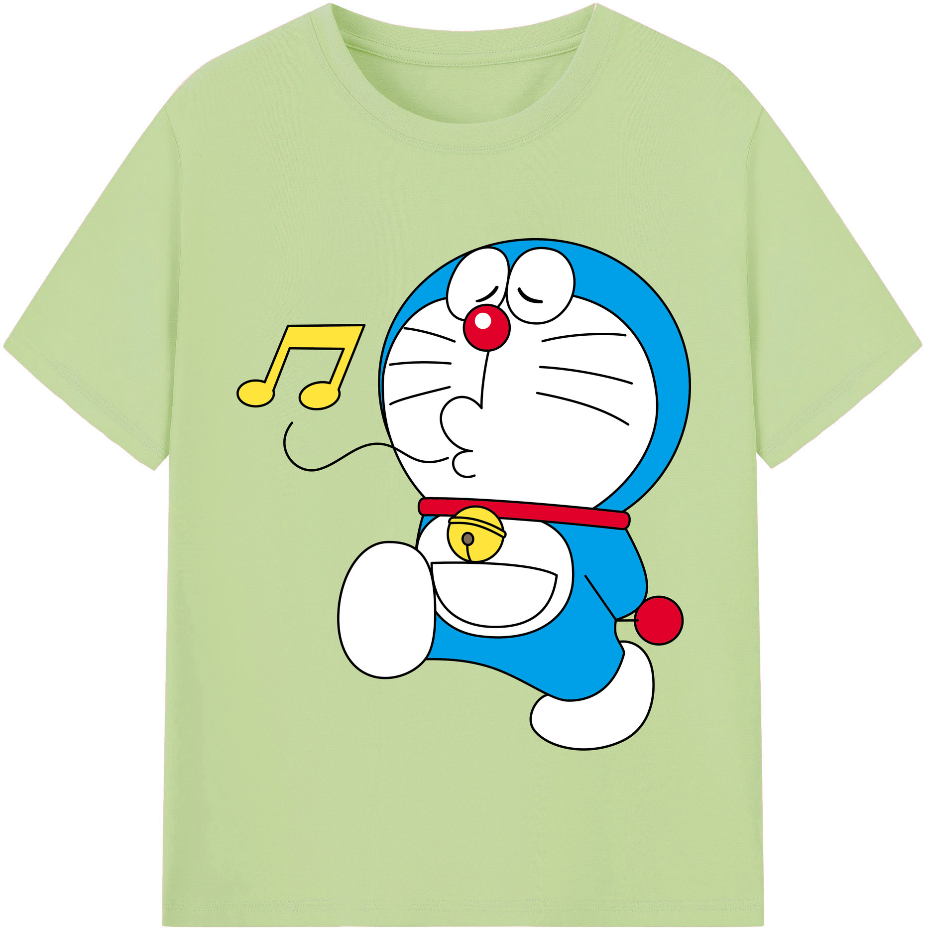 （画像用） ドラえもん Doraemon 綿100％半袖Tシャツ（フロントプリント）